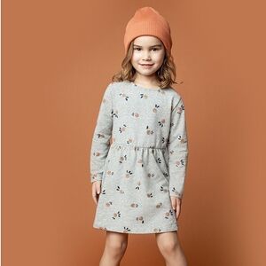 Miles The Label Grey Clementines Dress 2T